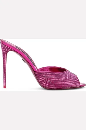 Dolce & Gabbana Sandalias con detalles de strass