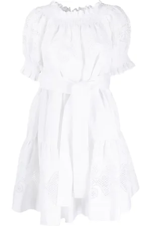 P.A.R.O.S.H. Vestido corto con detalle de ojales