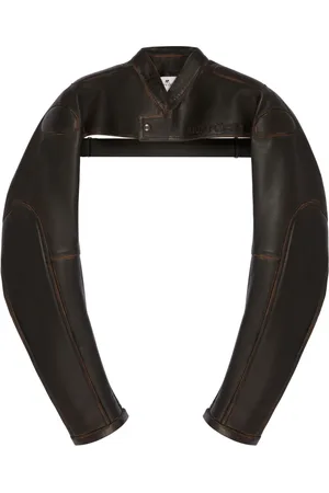 Courrèges Chamarra con logo en relieve
