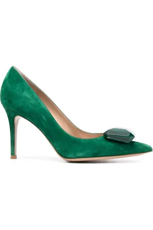 Gianvito Rossi Zapatillas Jaipur con detalle de gemas