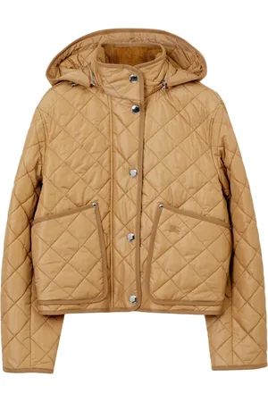 Burberry Chamarra con capitonado de rombos y capucha