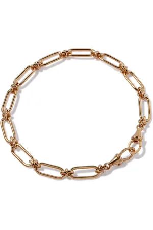 ANNOUSHKA Pulsera de cadena Knuckle en oro amarillo de 14kt