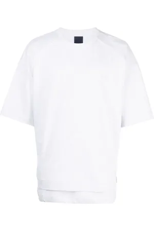 JUUN.J Playera corta con diseño oversize con cordones