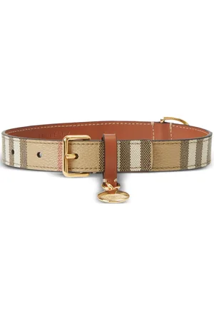 Burberry Collar para perro con motivo Vintage Check mediano