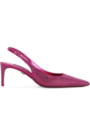 Dolce & Gabbana Zapatillas con tira trasera y detalles de strass