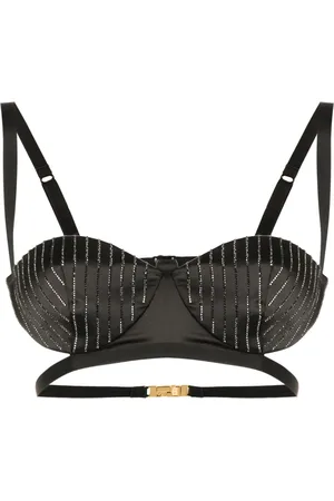 GCDS Top con apliques de strass
