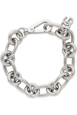 Dolce & Gabbana Pulsera con detalle del logo DG