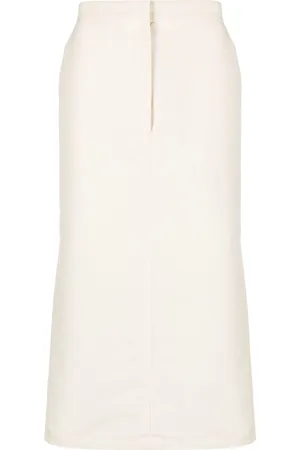 St Agni Falda midi de vestir con cintura baja