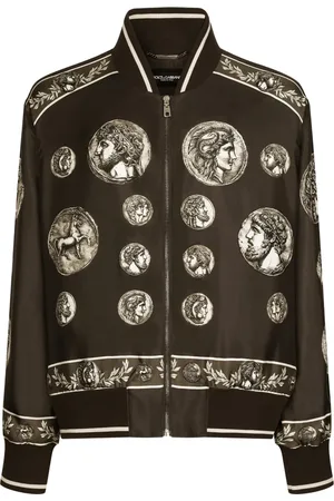 Dolce & Gabbana Chamarra con estampado gráfico
