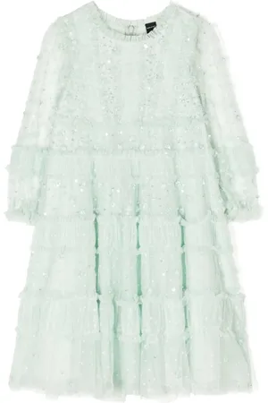 Needle & Thread Vestido Violet Shimmer