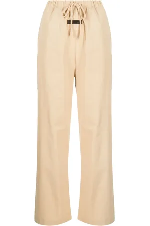 FEAR OF GOD Pantalones con cordones en la pretina y parche del logo