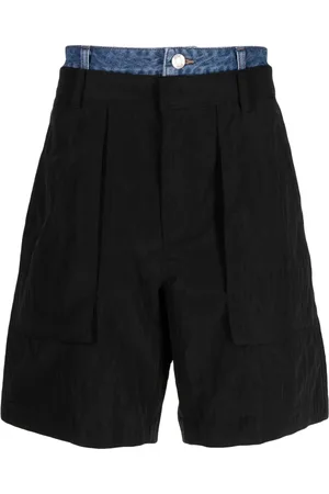 JUUN.J Bermudas a capas con pinzas