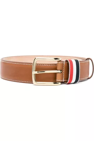 Thom Browne Cinturón con rayas RWB