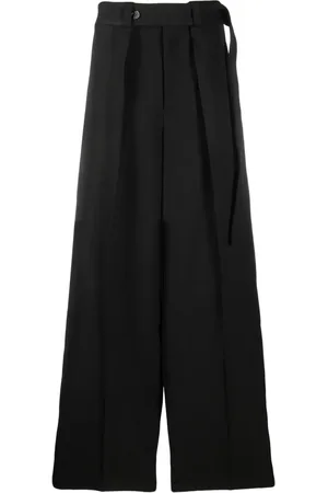 Jil Sander Pantalones anchos con pinzas