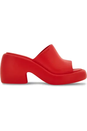 Salvatore Ferragamo Sandalias con puntera abierta y tacón de 55mm