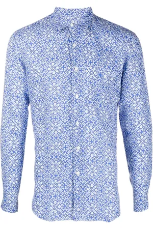 PENINSULA SWIMWEAR Camisa manga larga con estampado gráfico