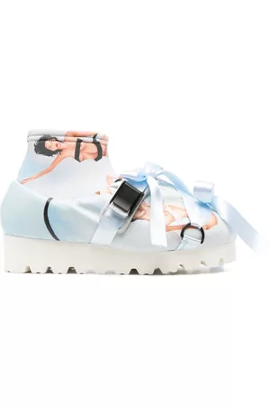 Yume Yume Mujer Botines - X Kate Ahn 40mm graphic-print ankle boots