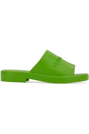 Salvatore Ferragamo Flip flops con logo en relieve