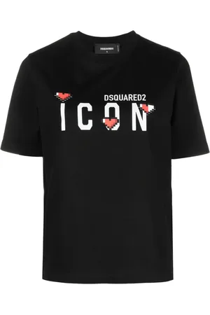 Dsquared2 Playera con logo estampado