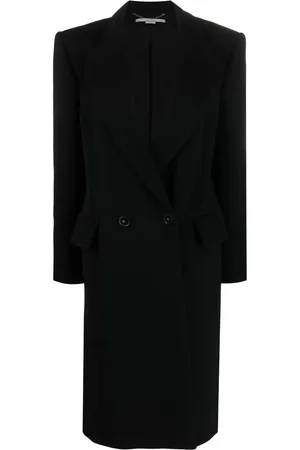 Stella McCartney Abrigo con doble botonadura