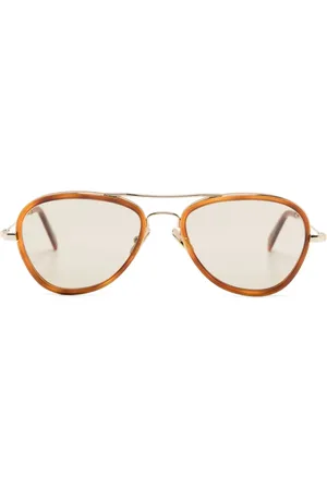Totême Lentes de sol con armazón estilo piloto