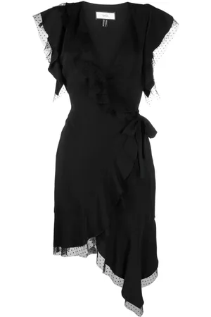 NISSA Mujer Vestidos de Fiesta y Coctel - Tulle-detailing draped mini dress