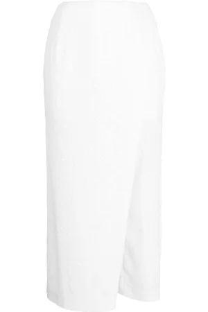 UNDERCOVER Pantalones capri con acabado texturizado