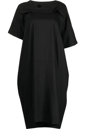 Marina Yee Vestido midi con diseño asimétrico