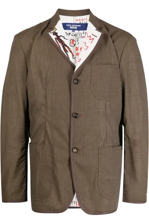 JUNYA WATANABE Blazer con estampado gráfico de x Basquiat