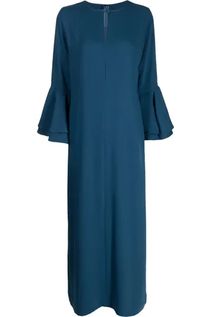 Bambah Vestido con mangas acampanada