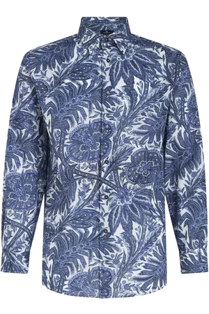 Etro Camisa con estampado gráfico