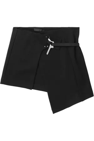 HELIOT EMIL Falda asimétrica con diseño cruzado