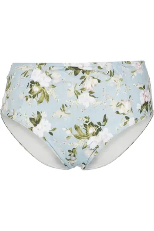 Erdem Bikini bottom con estampado floral