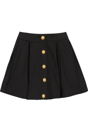 Balmain Falda con detalle de botones