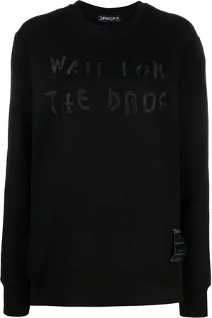 DRHOPE Sudadera con logo bordado