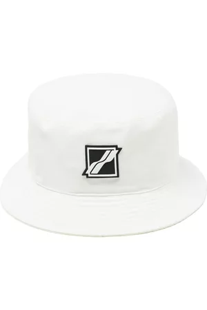 We11 Done Hombre Sombreros - Logo-patch bucket hat
