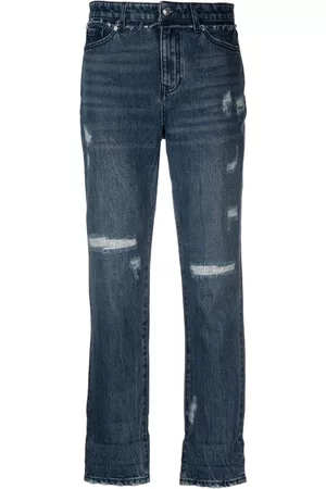 Armani Exchange Mujer Jeans - J06 mid-rise cropped jeans