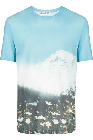 Jil Sander Playera con estampado gráfico