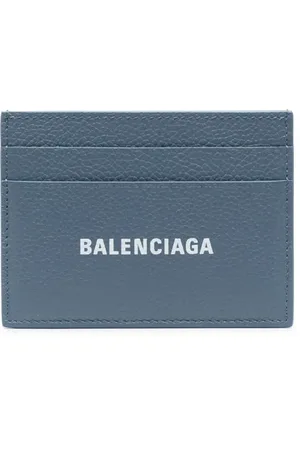 Balenciaga Tarjetero con logo estampado