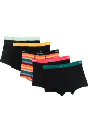 Paul Smith Pack de cinco bóxeres con logo elástico