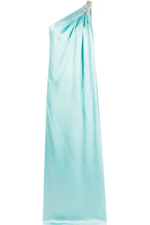 Stella McCartney Vestido de fiesta con ribete de cadena