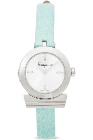 Salvatore Ferragamo Reloj Gancini con movimiento de cuarzo de 22mm