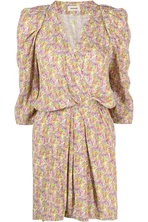 Zadig & Voltaire Vestido corto con motivo de flores