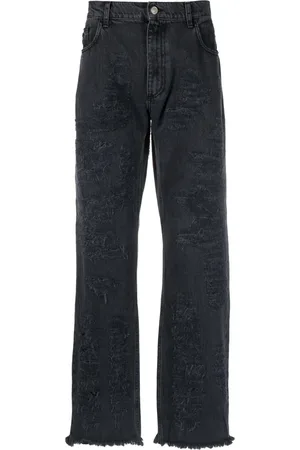 1017 ALYX 9SM Jeans rectos con efecto envejecido