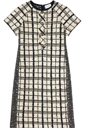 ST. JOHN Mujer Vestidos Cortos y Sexys - Tweed short-sleeve dress
