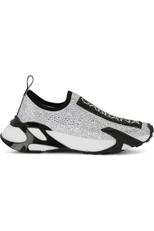 Dolce & Gabbana Tenis Fast con detalles de strass