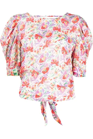 Bash Blusa con moño en la espalda