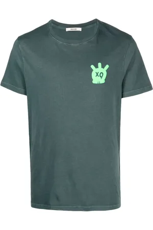 Zadig & Voltaire Playera con motivo Tommy Skull