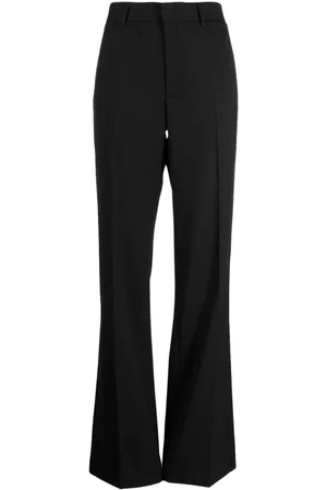 Nº21 Mujer De cintura alta - Pressed-crease high-waisted trousers
