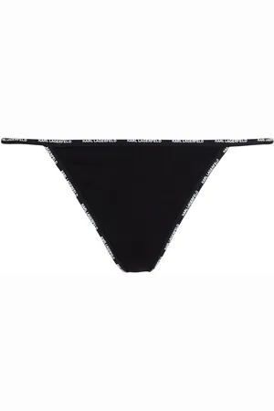 Karl Lagerfeld Tanga con franja del logo